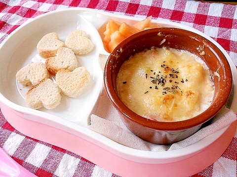 離乳食後期~完了期☆ポテトチーズグラタン